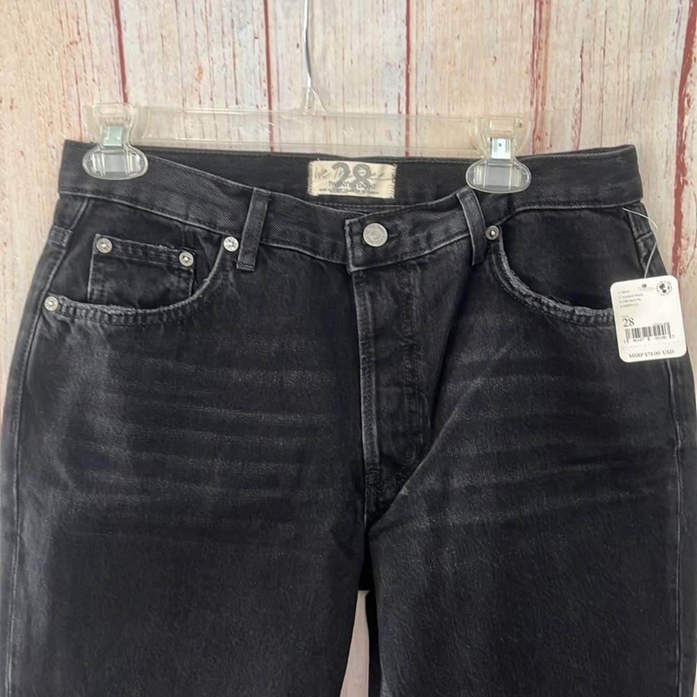 NWT We the Free Maggie Mid rise straight leg jeans - Picture 6 of 8